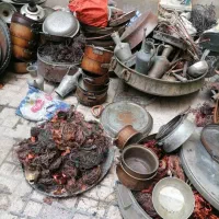خرید ضایعات طرف مسی برنجی ظروف مسی تشت قلفت
