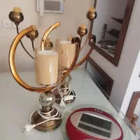 دو عدد چراغ آباژور مدرن