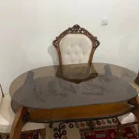 میزغذاخوری۴نفر|میز و صندلی غذاخوری|اراک, |دیوار