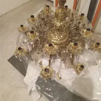 لوستر ۸شاخه ۱۶لامپ