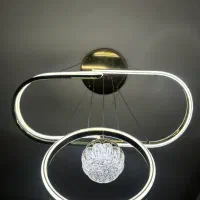 لوستر مدرن|لوستر و چراغ آویز|فلاورجان, |دیوار