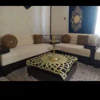 مبل کرمی رنگ سالم