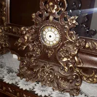 آیینه و کنسول چوبی|بوفه، ویترین، کنسول|تبریز, |دیوار