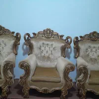 مبل سلطنتی ، راحتی ، کلاسیک|مبلمان خانگی و میز عسلی|تبریز, |دیوار