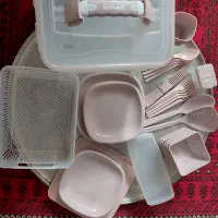 ظروف مسافرتی سرویس کامل درحد نو