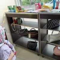 فروش فوری قفسه جنس ام دی اف|بوفه، ویترین، کنسول|بهشهر, |دیوار