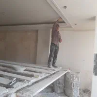 گچکاری گچ کاری تخریب بازسازی