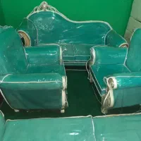 مبلمان ۸ نفره به همراه روکش نایلونی با کیفیت|مبلمان خانگی و میز عسلی|فردیس, خیام شرقی|دیوار