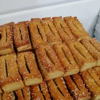 شیرینی زبان کنجدی*کره ای*پاپیون