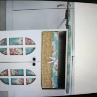 میز اتو و چرخ خیاطی