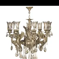 لوستر ودیوارکوب طرح فرشته قدیمی سنگین