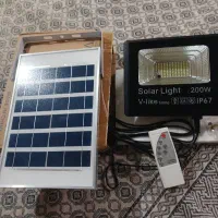 پنل خورشیدی  ۲۰ در ۳۰ سانتی متر با پرژکتور سولار