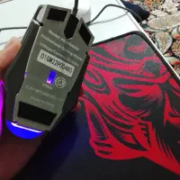 موس هیسکا به همراه پد|قطعات و لوازم جانبی رایانه|اردبیل, |دیوار