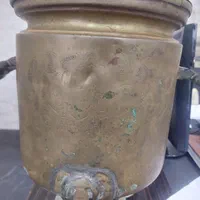 سماور ذغالی مسی روس
