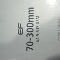 لنز کنون Canon EF 70-300mm|دوربین عکاسی و فیلمبرداری|قدس, شهرقدس|دیوار