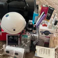 تمام وسایل کاشت ژل ناخن در حد نو زیر قیمت فاکتور