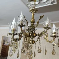 لوستر برنجی|لوستر و چراغ آویز|تهران, بهارستان|دیوار