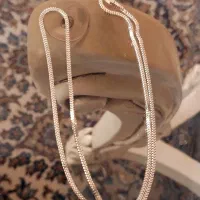 زنجیر طلا ایتالیایی در حد نو