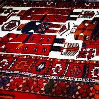 فرش دست بافت جاجیم قدیمی