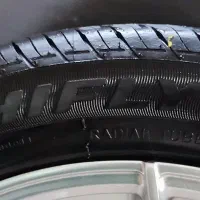 رینگ شاخ گوزنی BBS 16 با لاستیک پهن برند HIFLY|قطعات یدکی و لوازم جانبی|مشهد, شاهد (شهرک غرب)|دیوار