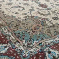 فرش ۹ متری دستبافت گل ابریشم