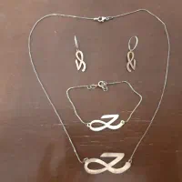 ست نقره (آبکاری طلا)