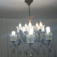 یک جفت لوستر 10شاخه به همراه 10عدد لامپ