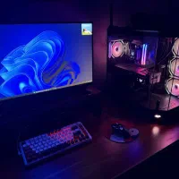 کیس گیمینگ فول پرچمدار cpu 9800x3d