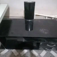 میز تلویزیون شیشه ای