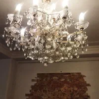 لوستر پانزده شاخه اصل ایتالیا