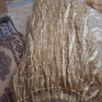 پرده شیشه‌ای ای به فروش میرسد|پرده، رانر، رومیزی|همدان, |دیوار