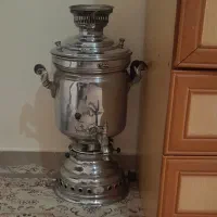 سماورگازی بزرگ برنجی