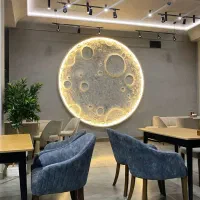 تابلو ماه|تابلو، نقاشی، عکس|نیشابور, گمنام غربی|دیوار