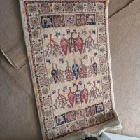 یک قالیچه ۴متری به همراه پادری|فرش|اهواز, سپیدار|دیوار