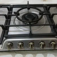 گاز رومیزی ۵ شعله استیل البرز
