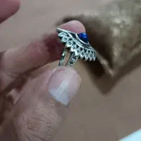 انگشتر نقره زنانه یاقوت کبود|زیورآلات و اکسسوری|پاکدشت, پاکدشت (مامازند)|دیوار