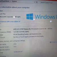 Asus K555D با ۲ گیگ‌ گرافیک Radeon R6|رایانه همراه|اصفهان, آهنگران|دیوار