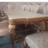 میز ناهارخوری ۸ نفره مدل نایس