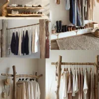 رگال لباس چوبی مدرن|مبلمان خانگی و میز عسلی|کرج, فاز ۵ مهرشهر|دیوار