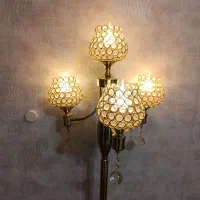 آباژور ۴شاخه|چراغ خواب و آباژور|اصفهان, خواجه عمید|دیوار