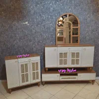 اینه و کنسول / مدرن ژرنالی/ قیمت تولیدی|بوفه، ویترین، کنسول|تهران, صاحب الزمان|دیوار