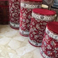 فرش افشان قرمز فروشگاه تندیس ۲۰۷۳|فرش|قم, شاه ابراهیم|دیوار