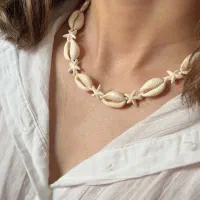 فروش گردنبند های صدفی-به صورت تک و عمده