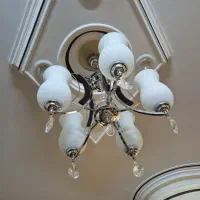 لوستر ۳ شعله و تک ۵۰۰ تومان|لوستر و چراغ آویز|قزوین, |دیوار