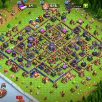 سه عدد اکانت کلش اف کلنز به همراه کلن|کنسول، بازی ویدئویی و آنلاین|شیراز, شهرک نیروی انتظامی|دیوار