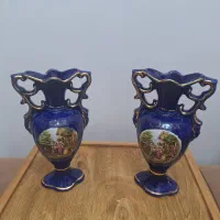 ۲ عدد گلدان دکوری کلاسیک