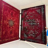 فرش شاندیز طرح افشان۱۲متری۱۲۰۰شانه کد۱۸۰۲رنگ لاکی