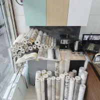 کاغذ دیواری برچسب کابینتی خرده فروشی کاغذ برچسب