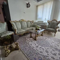 ست کامل مبل سلطنتی استیل لاکچری ورق طلا|مبلمان خانگی و میز عسلی|تهران, تهرانسر غربی|دیوار