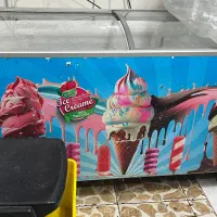 یخچال بستنی و ویترین